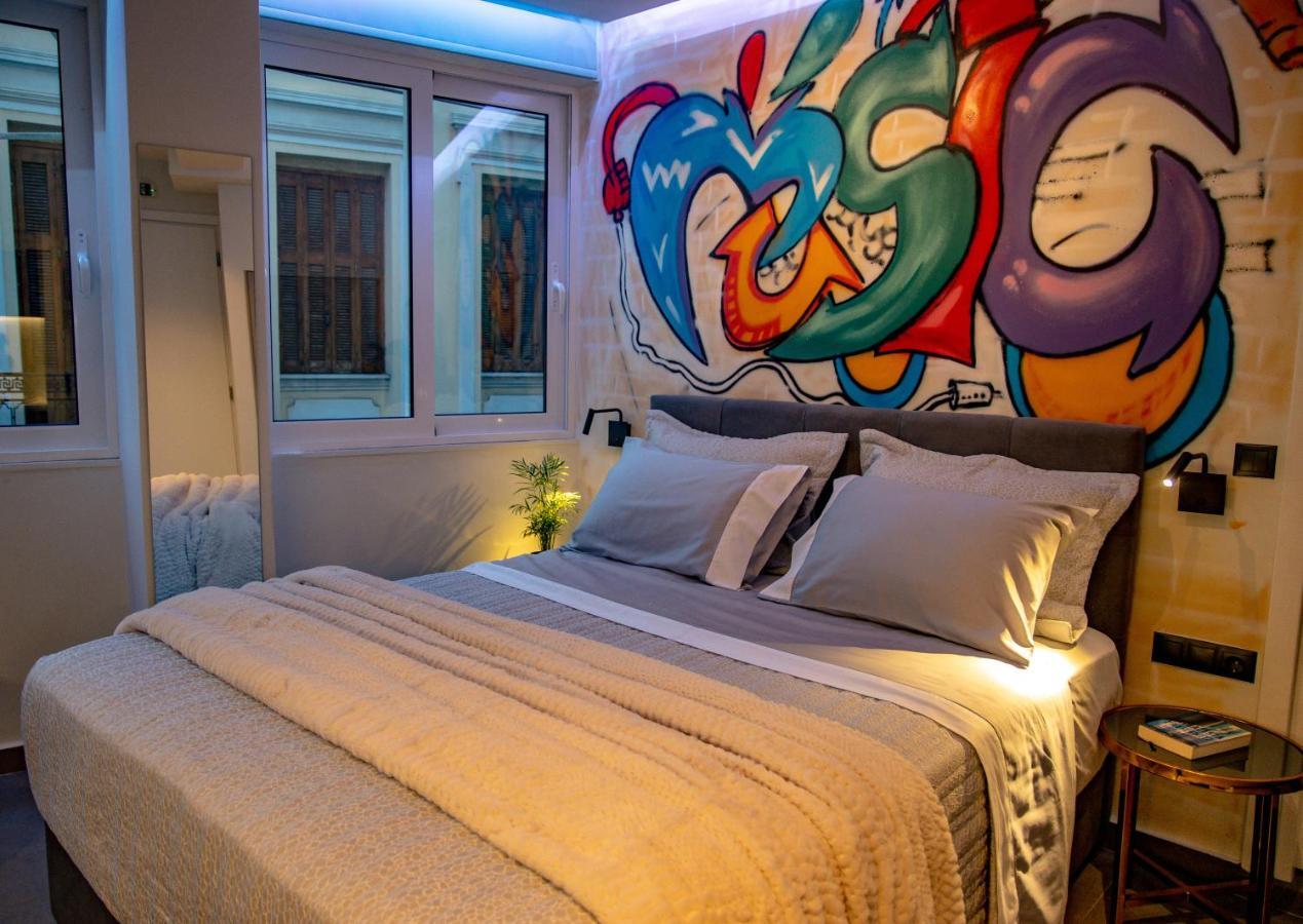 Triple A - Graffiti Homage In Psirri Square - Free Parking! Apartment Athens Exterior photo