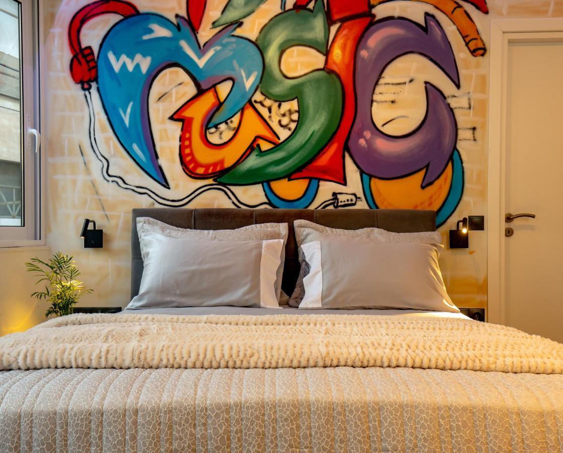 Triple A - Graffiti Homage In Psirri Square - Free Parking! Apartment Athens Exterior photo