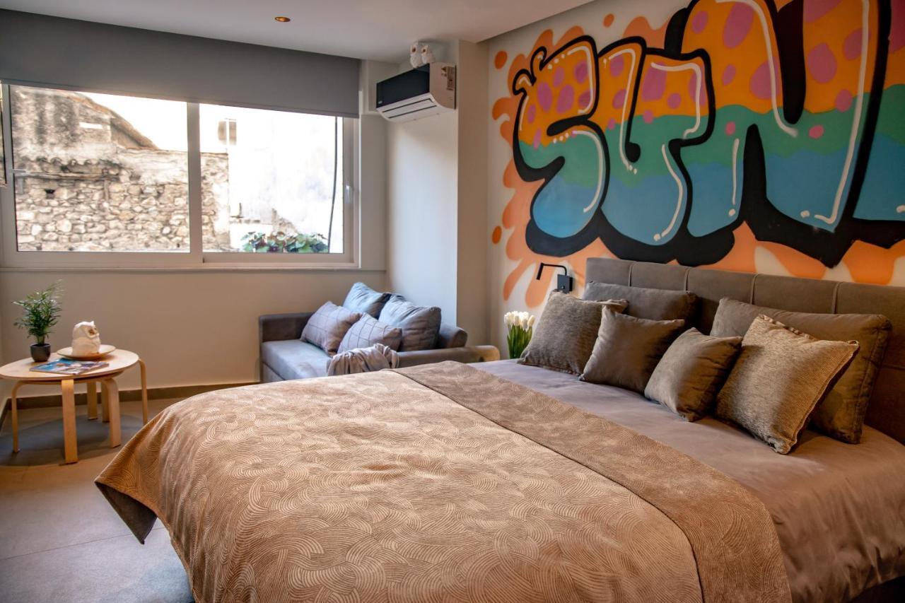Triple A - Graffiti Homage In Psirri Square - Free Parking! Apartment Athens Exterior photo
