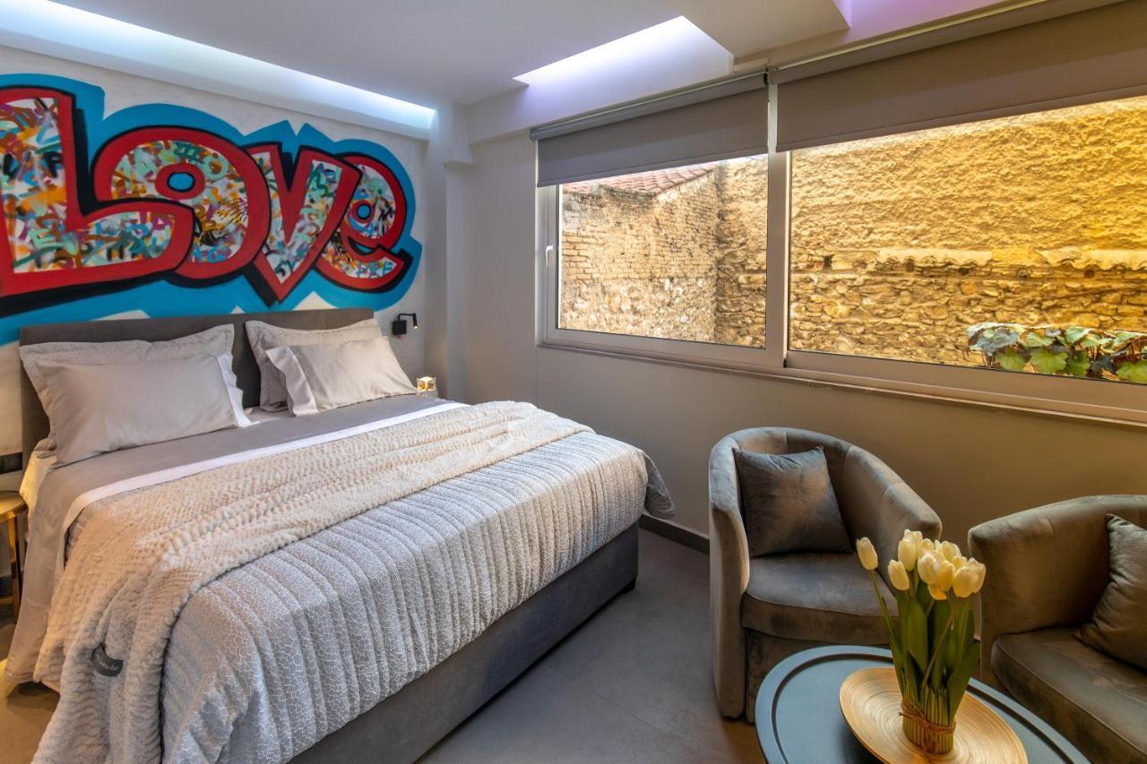 Triple A - Graffiti Homage In Psirri Square - Free Parking! Apartment Athens Exterior photo