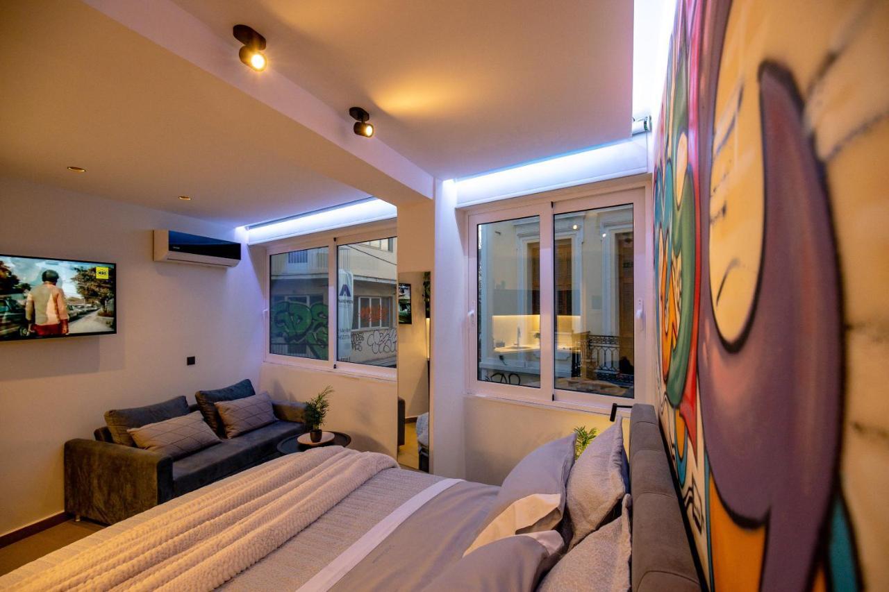 Triple A - Graffiti Homage In Psirri Square - Free Parking! Apartment Athens Exterior photo